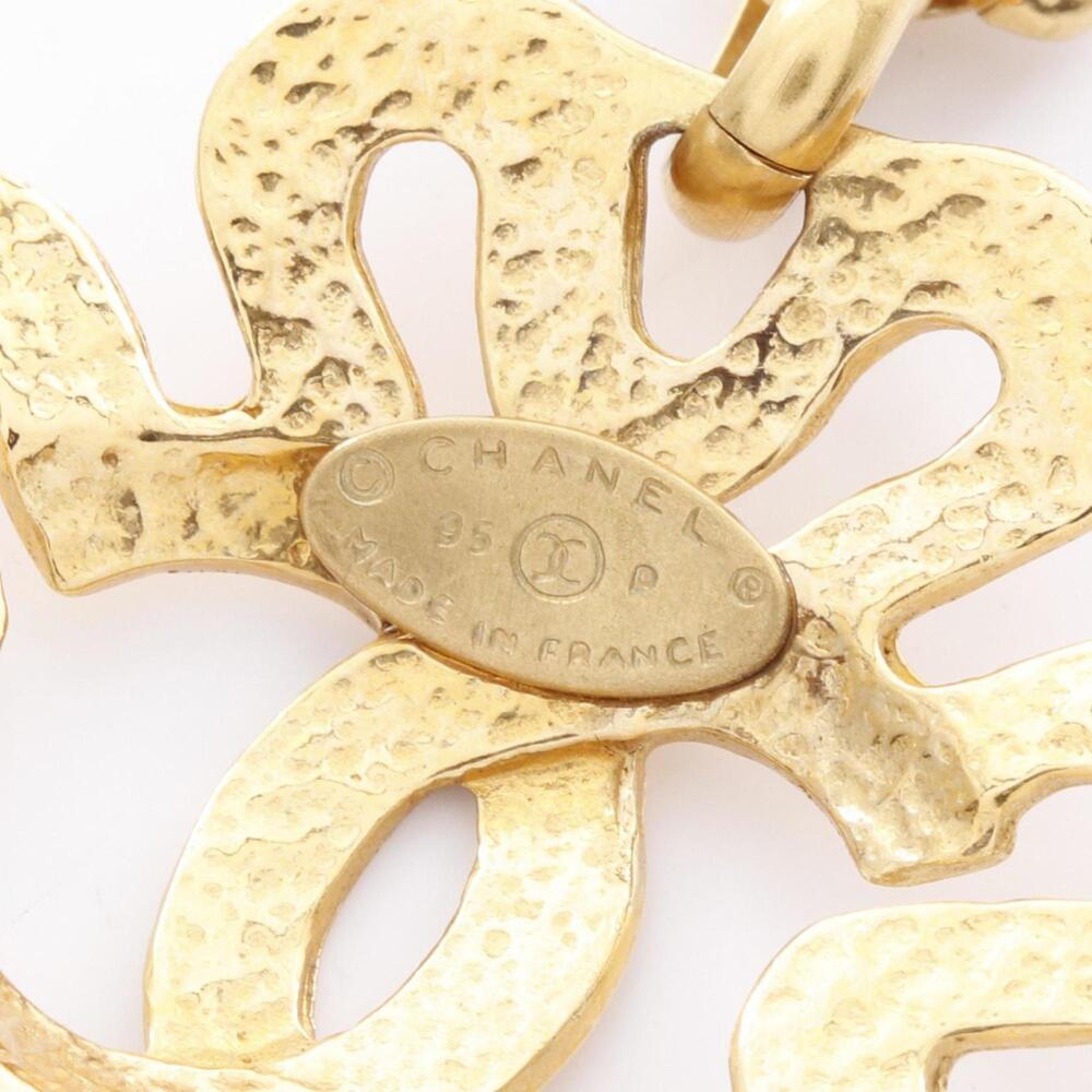 CHANEL Gold Logo Necklace - Picture 6 of 7